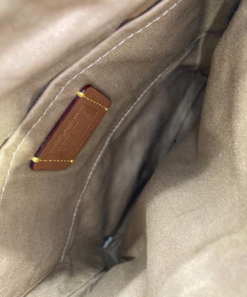 COACH（コーチ）COACH (コーチ) ショルダーバッグ ベージュの古着・服飾アイテム