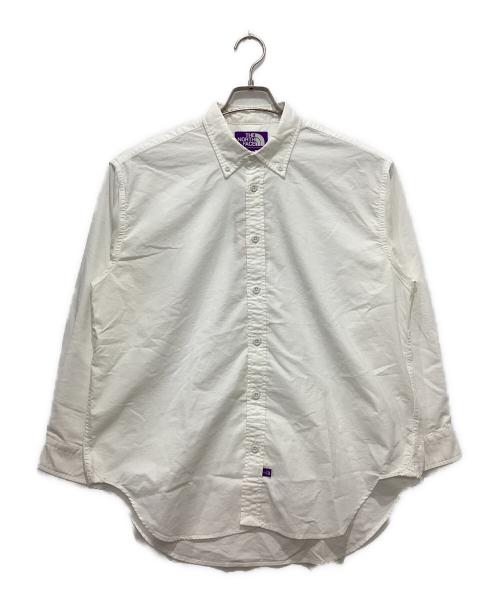 THE NORTHFACE PURPLELABEL（ザ・ノースフェイス パープルレーベル）THE NORTHFACE PURPLELABEL (ザ・ノースフェイス パープルレーベル) Button Down Field Shirt ホワイト サイズ:Sの古着・服飾アイテム