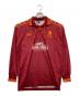 asics（アシックス）の古着「レースアップゲームシャツ/イタリア製」｜レッド