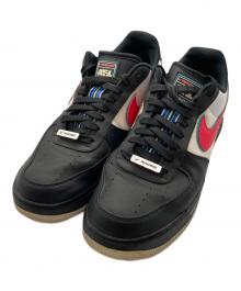 NIKE（ナイキ）の古着「AIR FORCE 1 07 QS/ナイキ エアフォース1 ロー "レーシング"」｜ブラック