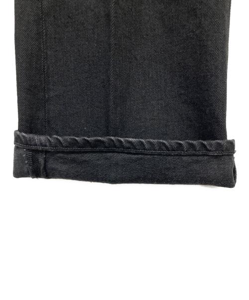 jieda（ジエダ）jieda (ジエダ) OW FLARE DENIM PANTS ブラック サイズ:1の古着・服飾アイテム