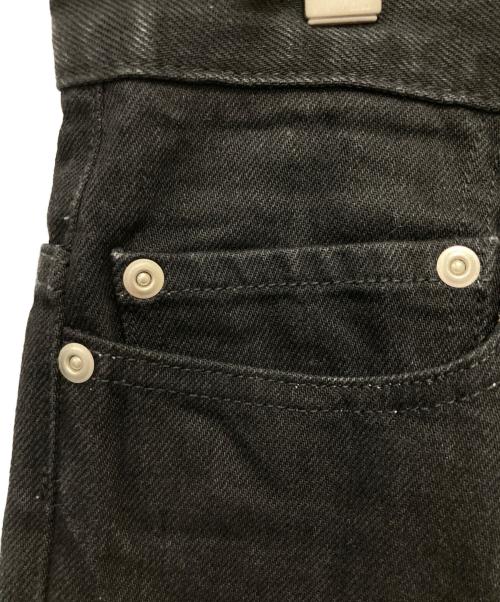 jieda（ジエダ）jieda (ジエダ) OW FLARE DENIM PANTS ブラック サイズ:1の古着・服飾アイテム