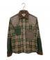 eYe COMME des GARCONS JUNYAWATANABE MAN（アイ コム デ ギャルソン ジュンヤ ワタナベ マン）の古着「フランネル切替シャツ/13AW/AD2013」｜ブラウン