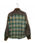 eYe COMME des GARCONS JUNYAWATANABE MAN PENDLETON (ペンドルトン) フランネル切替シャツ/13AW/AD2013 ブラウン サイズ:M：11000円