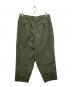 COMME des GARCONS HOMME (コムデギャルソン オム) 綿チノクロス製品加工パンツ/AD2021 オリーブ サイズ:S：13000円