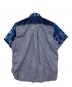 COMME des GARCONS JUNYA WATANABE MAN (コム デ ギャルソン ジュンヤ ワタナベ マン) アロハシャツ/AD2021 ホワイト×ブルー サイズ:S：18000円