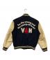 VAN (ヴァン) スタジャン ブラック×ベージュ サイズ:LL：12000円