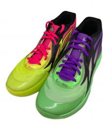 PUMA×RICK AND MORTY（プーマ）の古着「ローカットスニーカー/リック・アンド・モーティ × プーマ ラメロ・ボール MB02 」｜マルチカラー