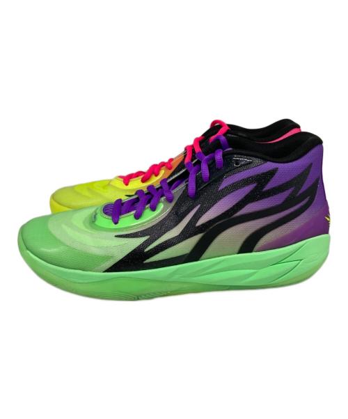 PUMA（プーマ）PUMA (プーマ) RICK AND MORTY ローカットスニーカー/リック・アンド・モーティ × プーマ ラメロ・ボール MB02  マルチカラー サイズ:28.5cmの古着・服飾アイテム