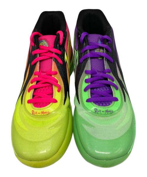 PUMA（プーマ）PUMA (プーマ) RICK AND MORTY ローカットスニーカー/リック・アンド・モーティ × プーマ ラメロ・ボール MB02  マルチカラー サイズ:28.5cmの古着・服飾アイテム