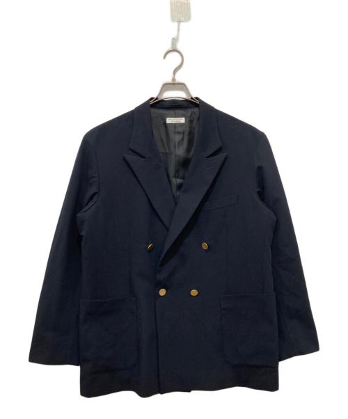 BEAUTY&YOUTH（ビューティーアンドユース）BEAUTY&YOUTH (ビューティーアンドユース) T/R ツイル ダブル 4B ジャコット ネイビー サイズ:XLの古着・服飾アイテム