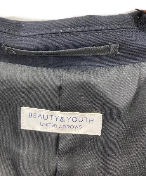 BEAUTY&YOUTH（ビューティーアンドユース）BEAUTY&YOUTH (ビューティーアンドユース) T/R ツイル ダブル 4B ジャコット ネイビー サイズ:XLの古着・服飾アイテム
