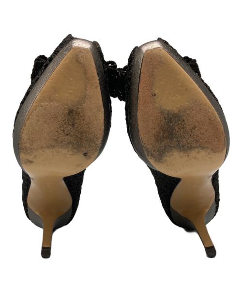 Salvatore Ferragamo（サルヴァトーレ フェラガモ）Salvatore Ferragamo (サルヴァトーレ フェラガモ) BONITA/ハイヒールパンプス ブラウン サイズ:5Cの古着・服飾アイテム