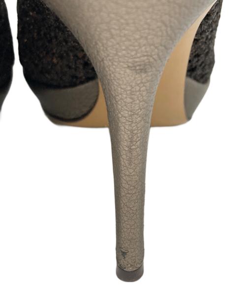 Salvatore Ferragamo（サルヴァトーレ フェラガモ）Salvatore Ferragamo (サルヴァトーレ フェラガモ) BONITA/ハイヒールパンプス ブラウン サイズ:5Cの古着・服飾アイテム