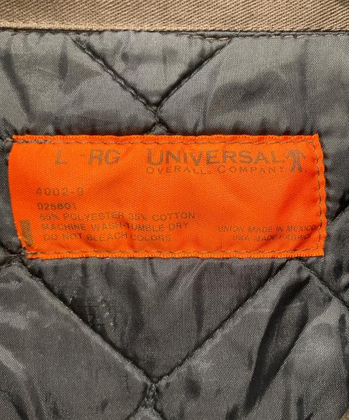 UNIVERSAL OVERALL（ユニバーサルオーバーオール）UNIVERSAL OVERALL (ユニバーサルオーバーオール) ジップアップジャケット ブラウン サイズ:Lの古着・服飾アイテム