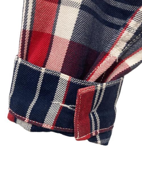 LEVI'S（リーバイス）LEVI'S (リーバイス) チェックジャケット ネイビー×レッド サイズ:Mの古着・服飾アイテム