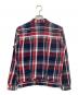 LEVI'S (リーバイス) チェックジャケット ネイビー×レッド サイズ:M：5000円