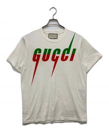 GUCCI（グッチ）の古着「ブレードプリントTシャツ」｜ホワイト