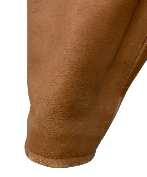 HARLEY-DAVIDSON（ハーレーダビッドソン）HARLEY-DAVIDSON (ハーレーダビッドソン) レザージャケット ブラウン サイズ:Lの古着・服飾アイテム