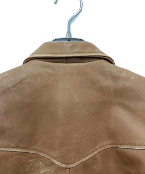 HARLEY-DAVIDSON（ハーレーダビッドソン）HARLEY-DAVIDSON (ハーレーダビッドソン) レザージャケット ブラウン サイズ:Lの古着・服飾アイテム