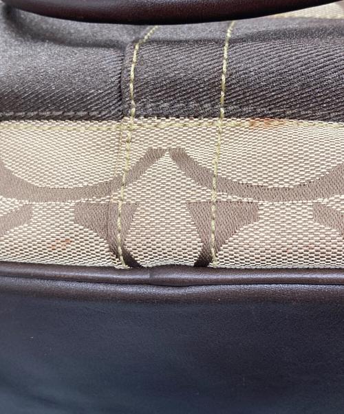 COACH（コーチ）COACH (コーチ) ボストンバッグ ベージュの古着・服飾アイテム