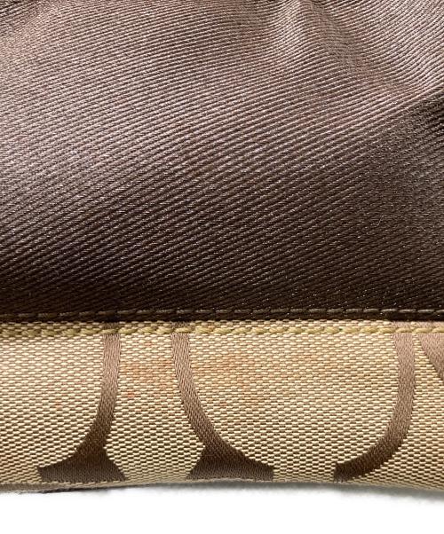 COACH（コーチ）COACH (コーチ) ボストンバッグ ベージュの古着・服飾アイテム