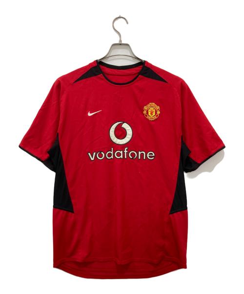 NIKE（ナイキ）NIKE (ナイキ) Manchester united 02/03 ゲームシャツ レッド サイズ:Mの古着・服飾アイテム