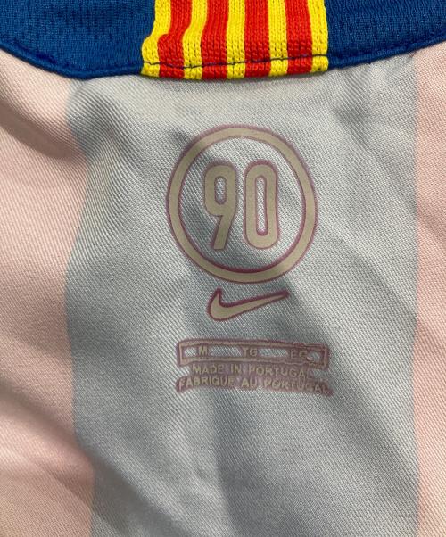 NIKE（ナイキ）NIKE (ナイキ) FC Barcelona 05/06 ゲームシャツ レッド×ブルー サイズ:Mの古着・服飾アイテム