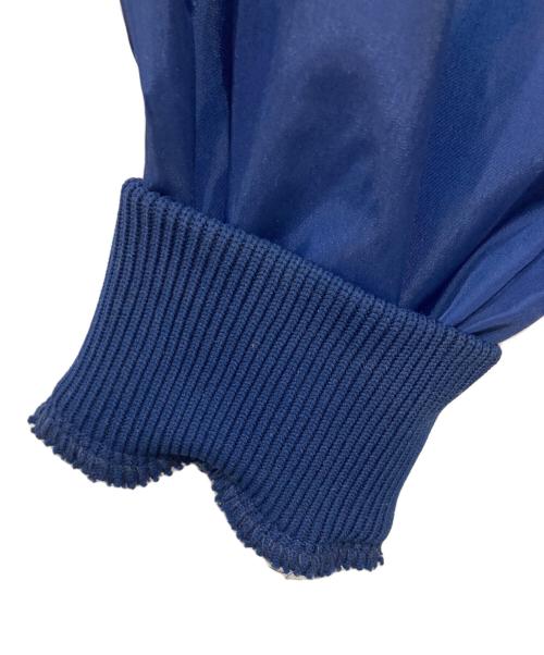 Eddie Bauer（エディーバウアー）Eddie Bauer (エディーバウアー) ハーフボタンスタンドカラーナイロンジャケット ネイビー サイズ:XXLの古着・服飾アイテム