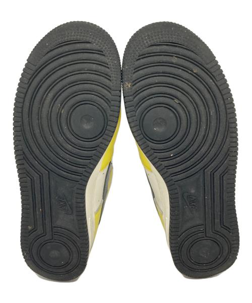 NIKE（ナイキ）NIKE (ナイキ) AIR FORCE 1 LOW BY YOU ホワイト×イエロー サイズ:29cmの古着・服飾アイテム