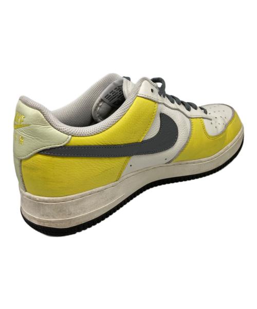NIKE（ナイキ）NIKE (ナイキ) AIR FORCE 1 LOW BY YOU ホワイト×イエロー サイズ:29cmの古着・服飾アイテム
