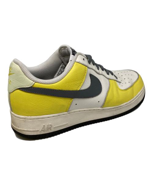 NIKE（ナイキ）NIKE (ナイキ) AIR FORCE 1 LOW BY YOU ホワイト×イエロー サイズ:29cmの古着・服飾アイテム