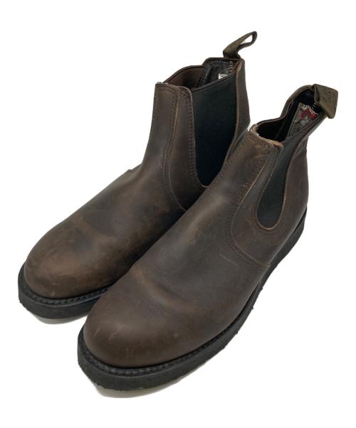 RED WING（レッドウィング）RED WING (レッドウィング) クラシックチェルシー ブラウン サイズ:27.5cmの古着・服飾アイテム