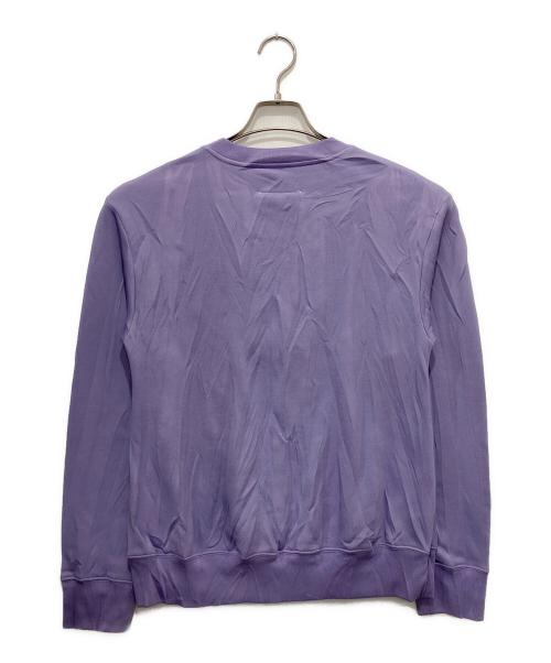 MM6 Maison Margiela（エムエムシックスメゾンマルジェラ）MM6 Maison Margiela (エムエムシックスメゾンマルジェラ) クルーネックスウェット パープル サイズ:Sの古着・服飾アイテム