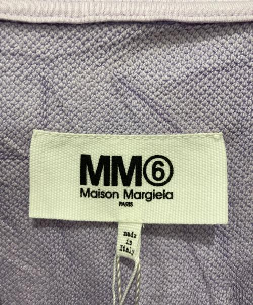 MM6 Maison Margiela（エムエムシックスメゾンマルジェラ）MM6 Maison Margiela (エムエムシックスメゾンマルジェラ) クルーネックスウェット パープル サイズ:Sの古着・服飾アイテム