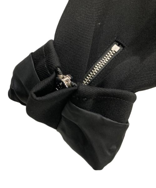 3.1 phillip lim（スリーワンフィリップリム）3.1 phillip lim (スリーワンフィリップリム) ツイルバイカージャケット ブラックの古着・服飾アイテム