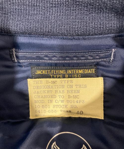 BUZZ RICKSON'S（バズリクソンズ）BUZZ RICKSON'S (バズリクソンズ) B-15Cフライトジャケット ネイビー サイズ:40の古着・服飾アイテム