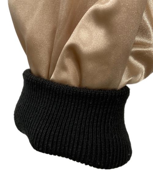 hoshihime（ホシヒメ）hoshihime (ホシヒメ) スカジャン ブラック×ゴールド サイズ:FREEの古着・服飾アイテム