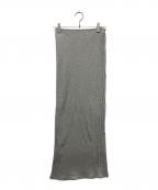 BASERANGEベースレンジ）の古着「ラップスカート」｜グレー