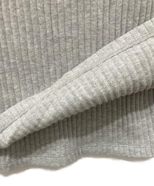 BASERANGE（ベースレンジ）BASERANGE (ベースレンジ) ラップスカート グレー サイズ:XSの古着・服飾アイテム