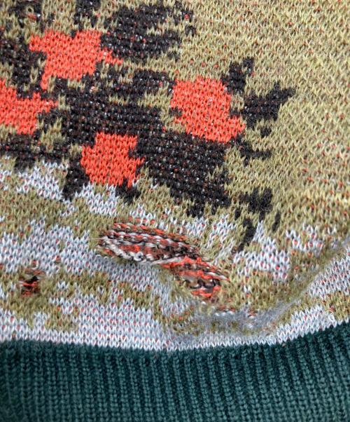 son of the cheese（（サノバチーズ））son of the cheese (（サノバチーズ）) Horse Knit グリーン サイズ:Lの古着・服飾アイテム