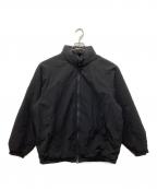 STEVEN ALANスティーブンアラン）の古着「NYLON ZIP DARUMA SHORT BLOUSON」｜ブラック