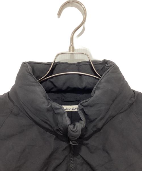 STEVEN ALAN（スティーブンアラン）STEVEN ALAN (スティーブンアラン) NYLON ZIP DARUMA SHORT BLOUSON ブラック サイズ:ＸＬの古着・服飾アイテム