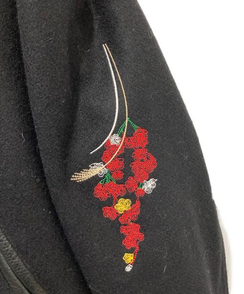 skookum（スクーカム）skookum (スクーカム) スタジャン ブラック サイズ:46の古着・服飾アイテム