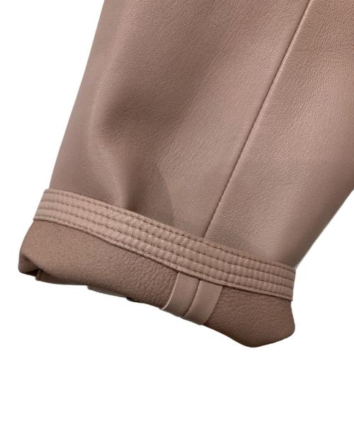 LOEWE（ロエベ）LOEWE (ロエベ) ラムレザーコート ピンク サイズ:36の古着・服飾アイテム