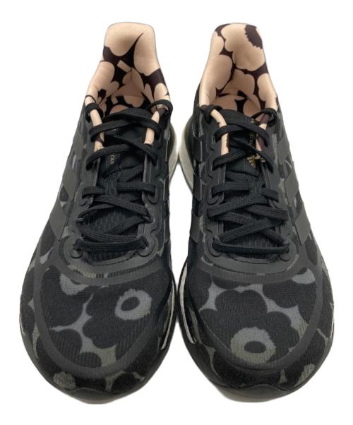 adidas（アディダス）adidas (アディダス) marimekko (マリメッコ) SUPERNOVA+W×MARIMEKKO ブラック サイズ:23.5ｃｍの古着・服飾アイテム