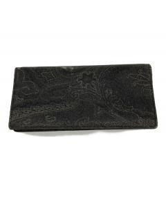 中古・古着通販】ETRO (エトロ) 2つ折り財布 ネイビー｜ブランド・古着
