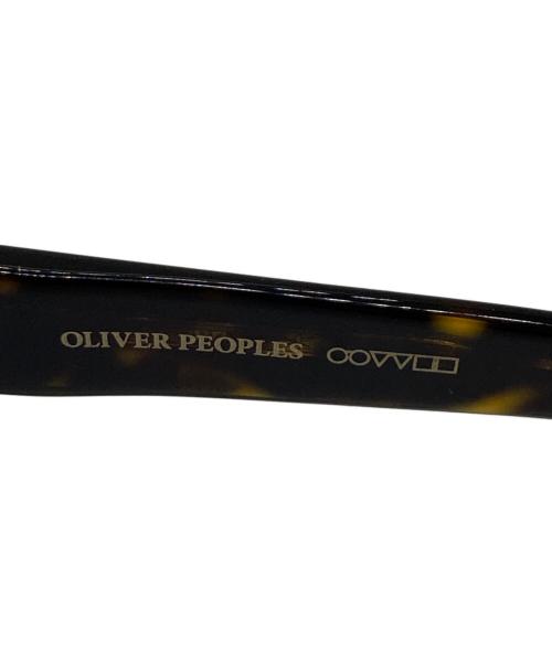 OLIVER PEOPLES（オリバーピープルズ）OLIVER PEOPLES (オリバーピープルズ) Denton/サングラス ブラウンの古着・服飾アイテム