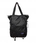 Patagoniaパタゴニア）の古着「Lightweight Travel Tote Pack 22L」｜ブラック