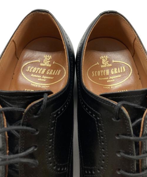SCOTCH GRAIN（スコッチグレイン）SCOTCH GRAIN (スコッチグレイン) ドレスシューズ ブラック サイズ:25cmの古着・服飾アイテム